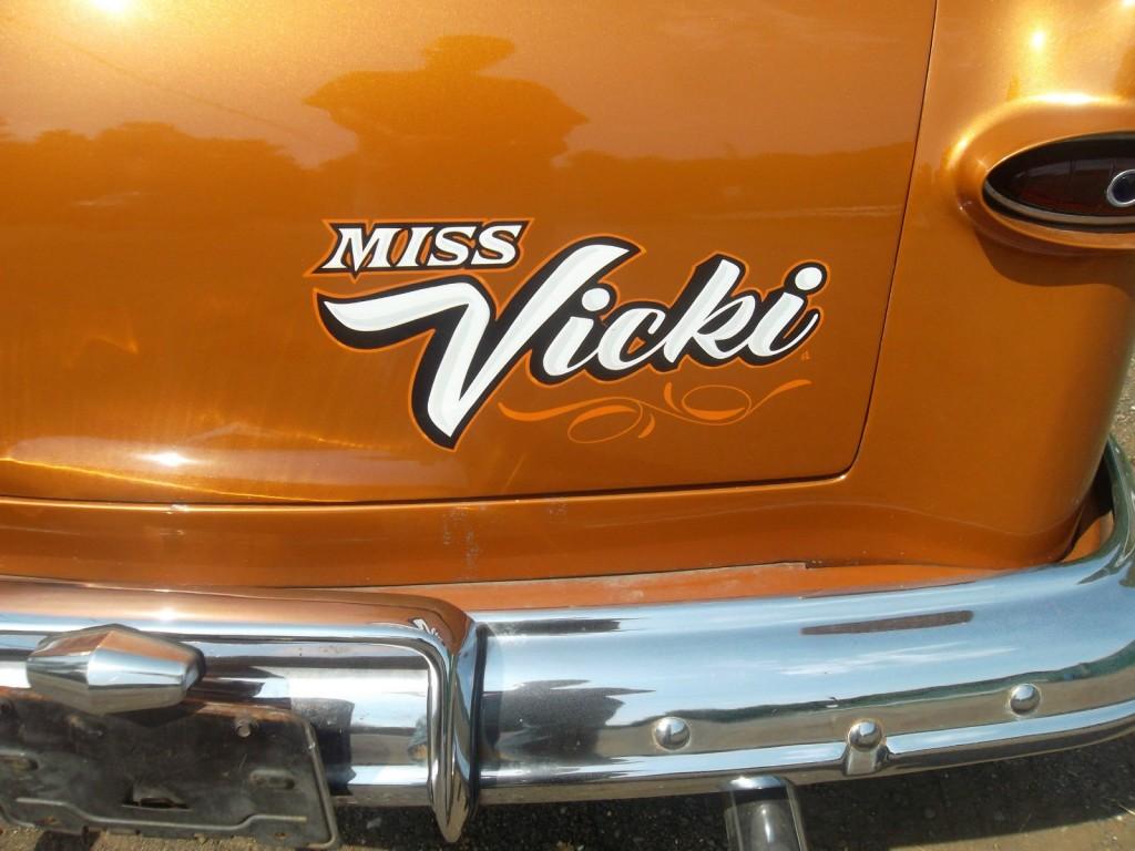 1951 Ford Victoria Vintage Custom “Miss Vicki” Street Rodder Magazine 1975