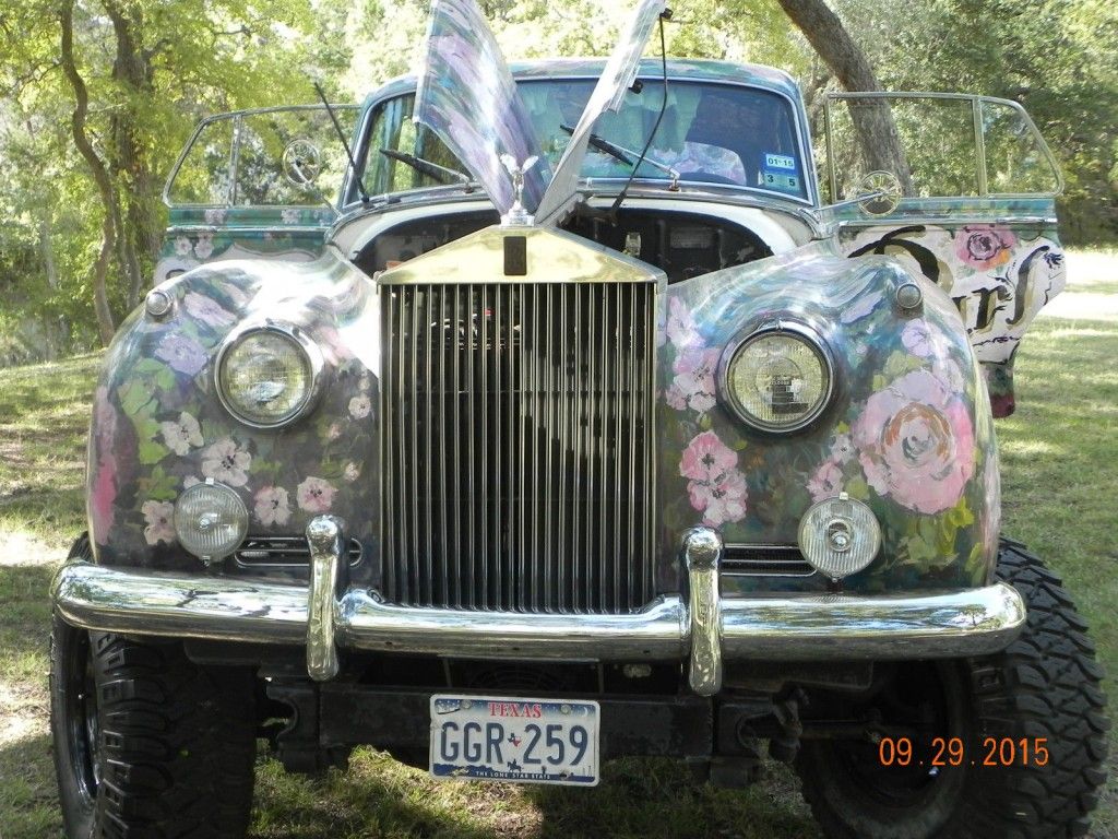 1958 Rolls Royce Silver Cloud I Magnolia Pearl Art Car