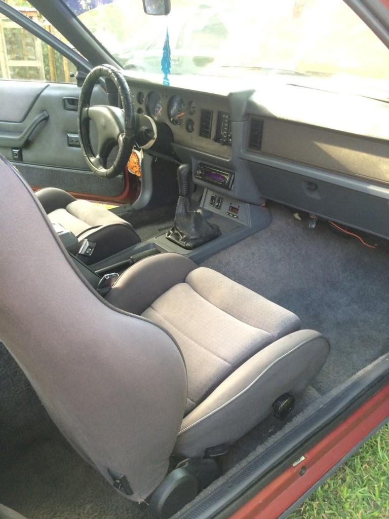 1986 Ford Mustang SVO Hatchback 2 Door 2.3L