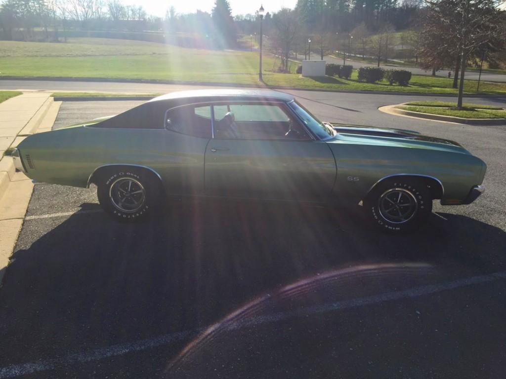 1970 Chevrolet Chevelle SS 396 #’s Matching Fac A/C Documented