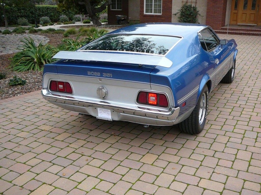 1971 FORD Mustang BOSS 351 Genuine R CODE Survivor