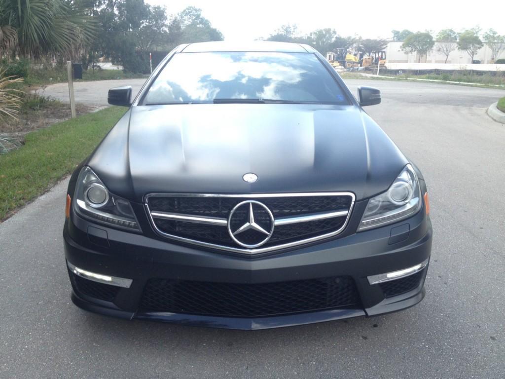 2012 Mercedes Benz C63 AMG Coupe with P88 Edition 1 Package