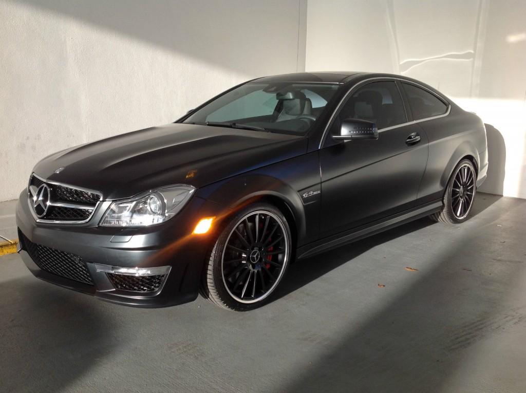 2012 Mercedes Benz C63 AMG Coupe with P88 Edition 1 Package