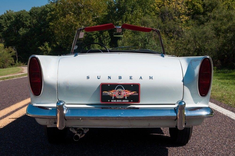RARE1962 Sunbeam Alpine Series II Convertible