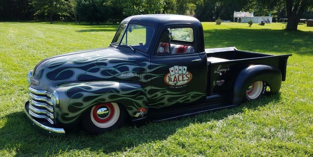 1950 Chevrolet Pick Up Truck on 1995 S10 Chassis