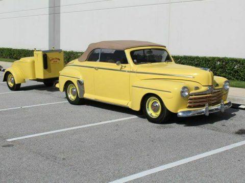 1946 Ford Convertible with matching trailer! for sale
