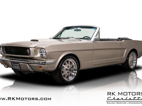 1965 Ford Mustang Champagne Convertible 5.0 Liter Coyote V8 6 Speed Manual for sale